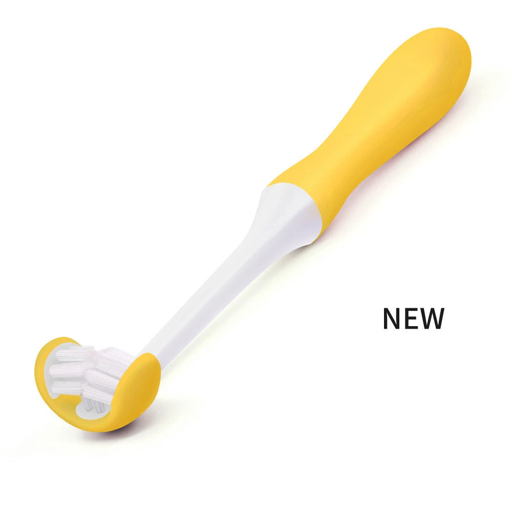 Kids U-Shaped 3D Toothbrush | Soft Silicone | Ages 4–12