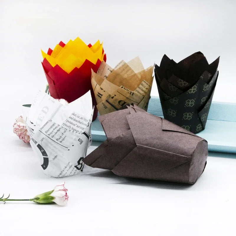 Cupcake Liners Muffin Liners Holders for Baking Cups Cupcake Wrappers in Standard Size Classic Parchment Paper Cupcake Liners Oasis Select