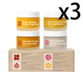 4-Piece Day & Night Skincare Set | Moisturizing Eye Cream Scrub Skincare Set Oasis Select 3x4x30g