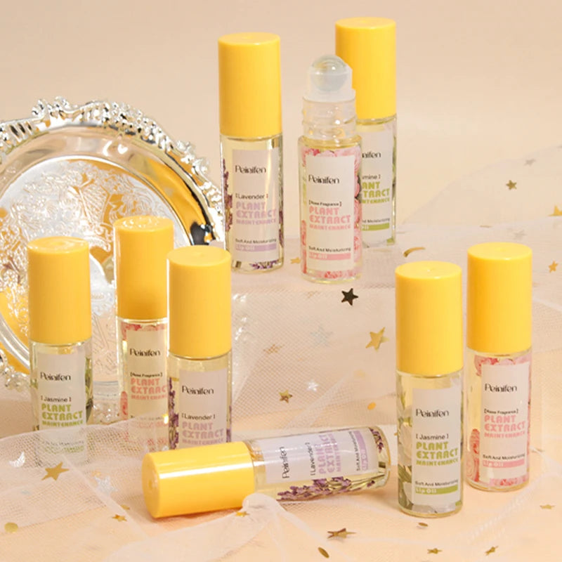 PEINIFEN Plant Essence Lip Oil 3-Pack – Rose, Jasmine & Lavender Lip Oil Oasis Select
