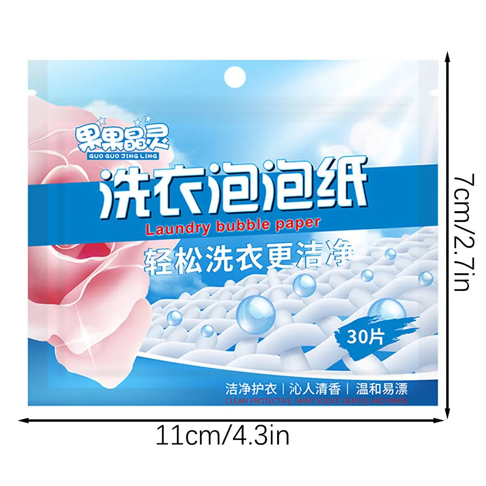 Concentrated Laundry Detergent Sheets – 30/60/90 Pack