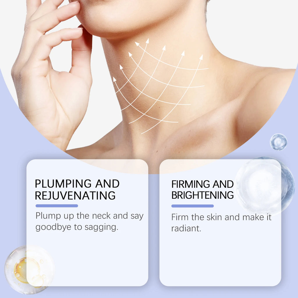 Tighten Lift Neck Cream Remove Neck Wrinkle Fade Fine Line Anti Aging Brighten Smoothing Deeply Nourish Neck Rejuvenation Cream Oasis Select
