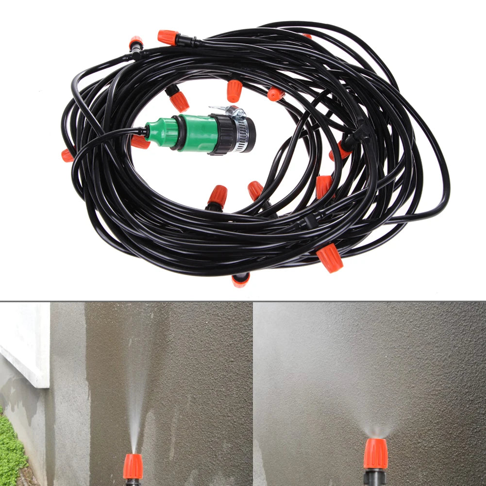 Practical Micro Irrigation Set Adjustable Watering Tubing Sprinkler Leakproof Automatic Watering Hose for Watering Plants Lawns Oasis Select