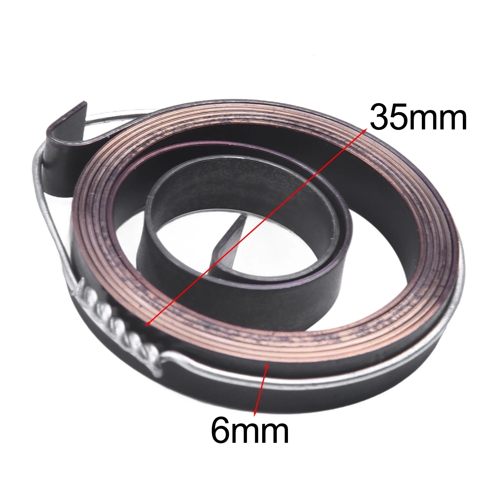 2pc Drill Press Spring Feed Return Coil Spring Assembly 0.7x6x35mm Flat Spiral Coil Constant Force Springs Oasis Select