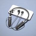 Wireless Neckband Bluetooth Earphones High Sound Quality Stereo Battery Display HD Voice Call Sports Headphones New Product 2025 Oasis Select black