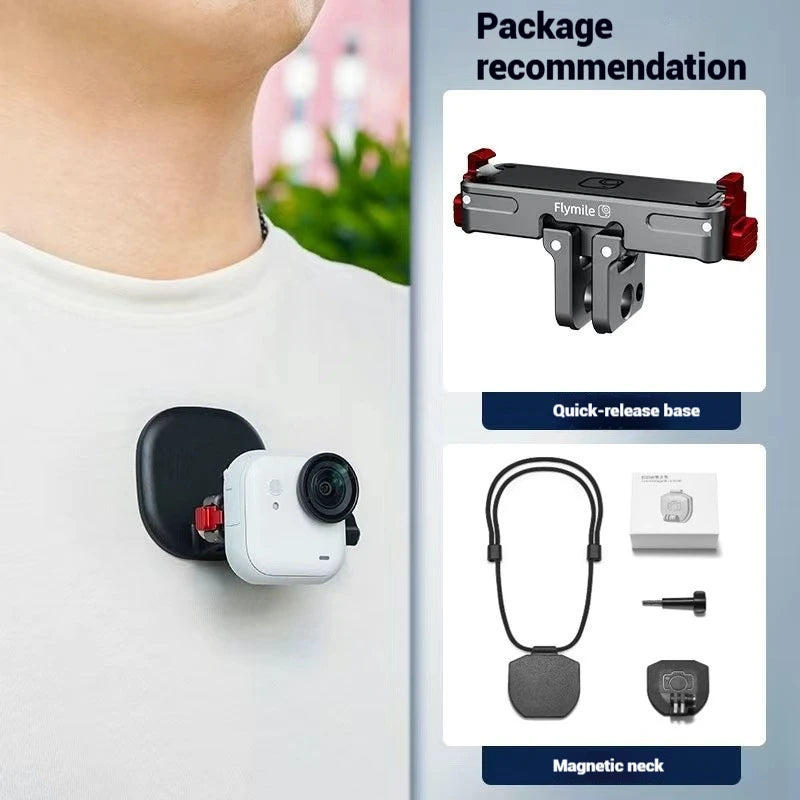 Insta360 Go Ultra Magnetic Quick Release Extension Bracket
