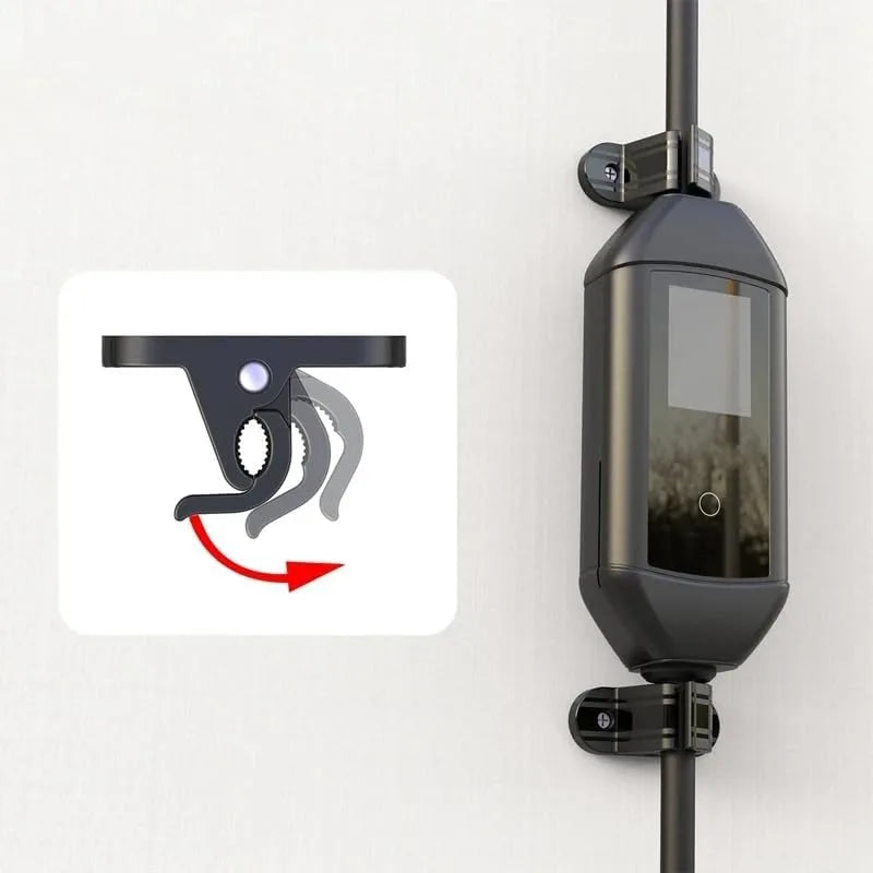 Universal Fit Cable Management Home EV Charger Fixing Clamp Bracket Wall Mount Holder for Household Charging Station Oasis Select