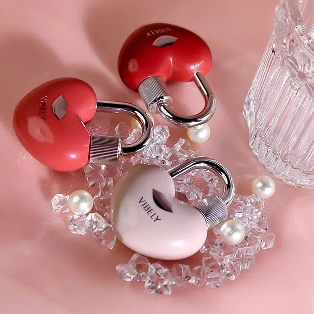 Vibrant Color Water Gloss Lip Gloss Lockheart Sweet Hydrating Mirror Pendant Lipstick Non Long Lasting Makeup Oasis Select