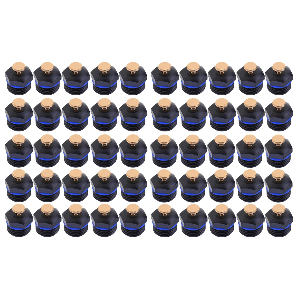 10pcs 50pcs 1/2 inch DN15 Thread Garden Sprinklers Plastic Lawn Watering Sprinkler Head Irrigation Agriculture Sprayers Nozzles Oasis Select 50Pcs Australia