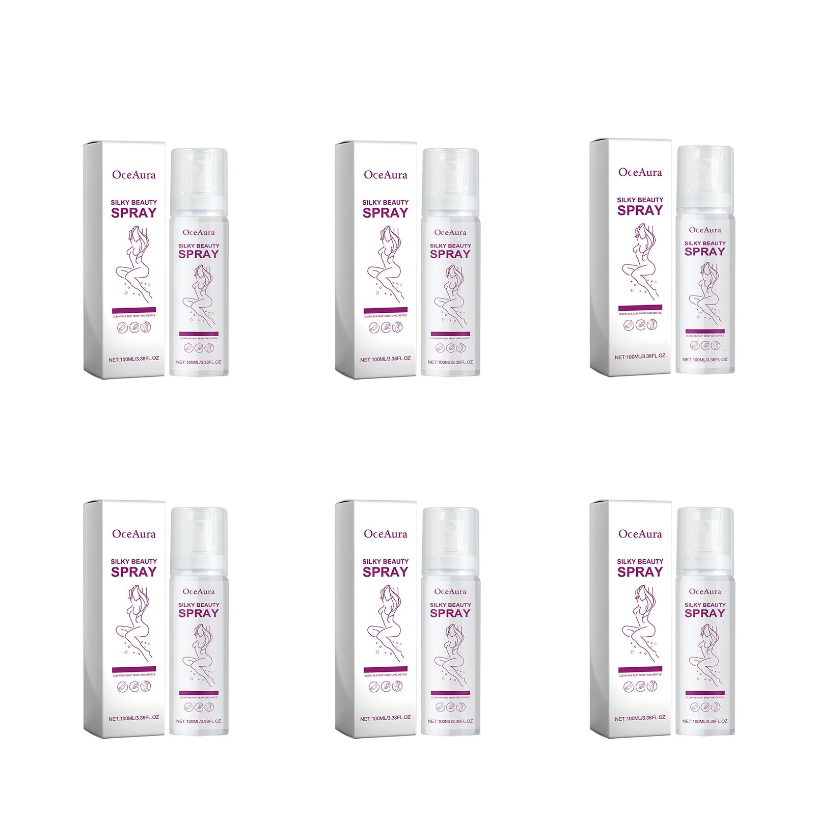 OceAura Painless Hair Removal Spray – Depilatory Mousse Cream Depilatory Mousse Spray Oasis Select 600ml boxed