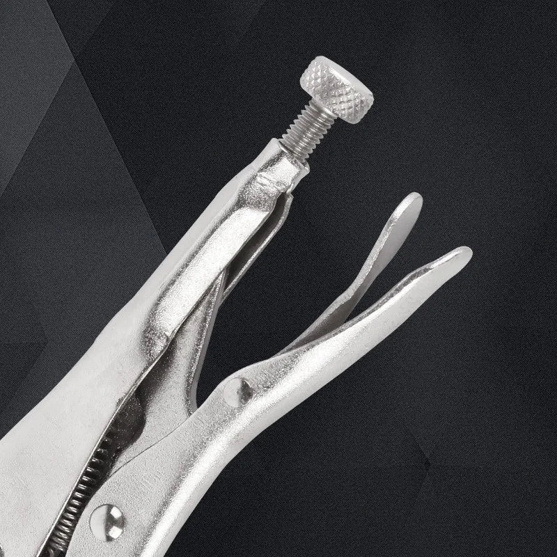 1Pcs C Clamp Locking Pliers 23cm Vise Grip Welding Steel Locking Woodworking Grip Tenon Locator Adjustable Vise Jaw Hand Tools Oasis Select