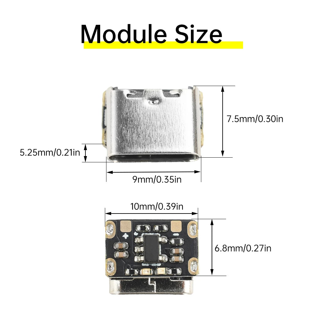 3.7V 4.2V Mini Lithium Battery Charging Board Module 18650 Lithium Battery Charger Protection Board Type-C Interface Oasis Select Default Title
