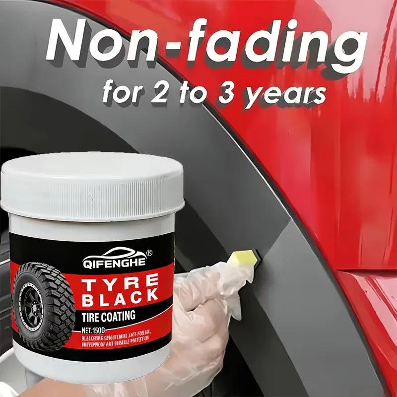 Tire Black Coating Paste – Shine, Protect & Anti-Fade Tire Shine Paste Oasis Select