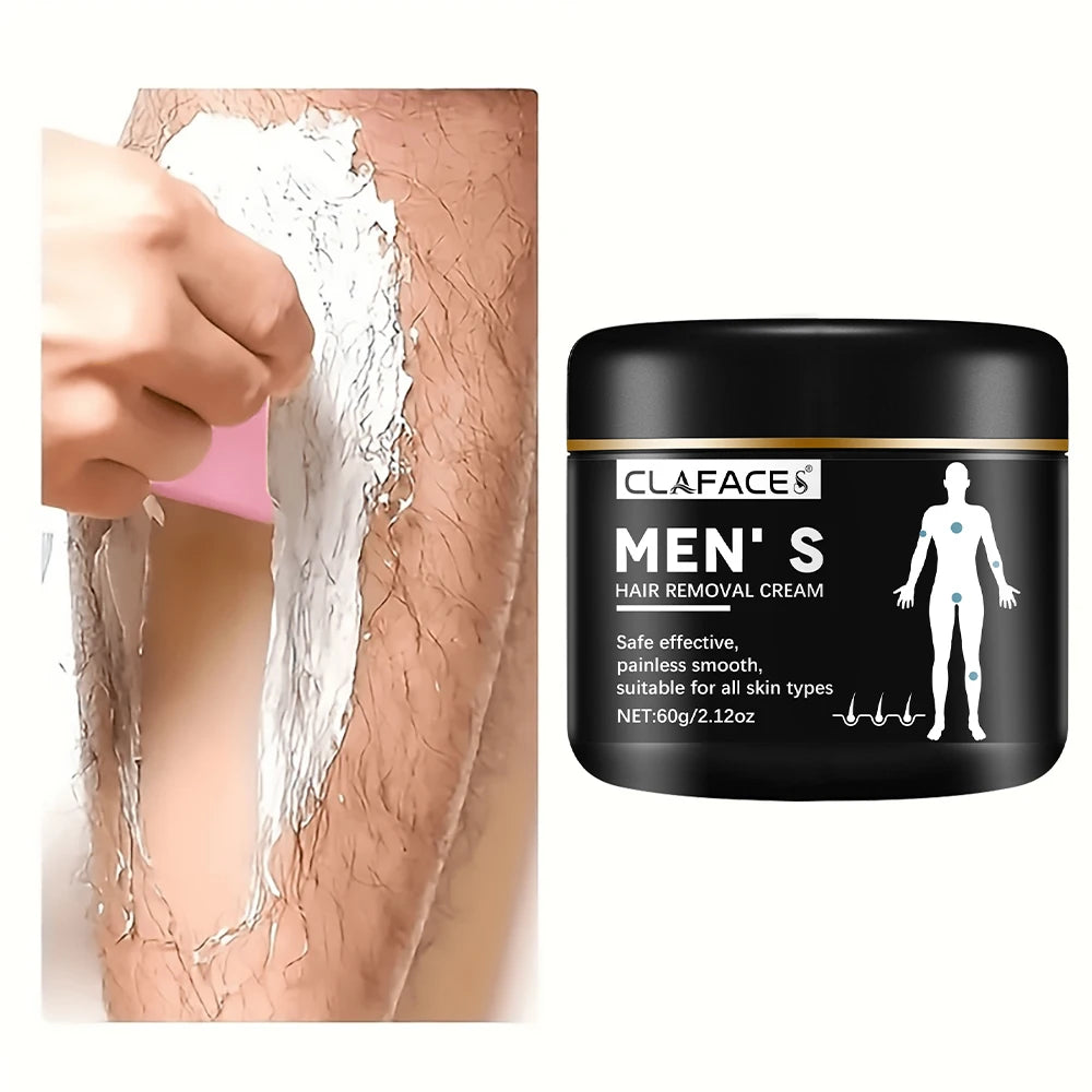 REAROYA Hair Removal Cream & Growth Inhibitor 60g | Men & Women