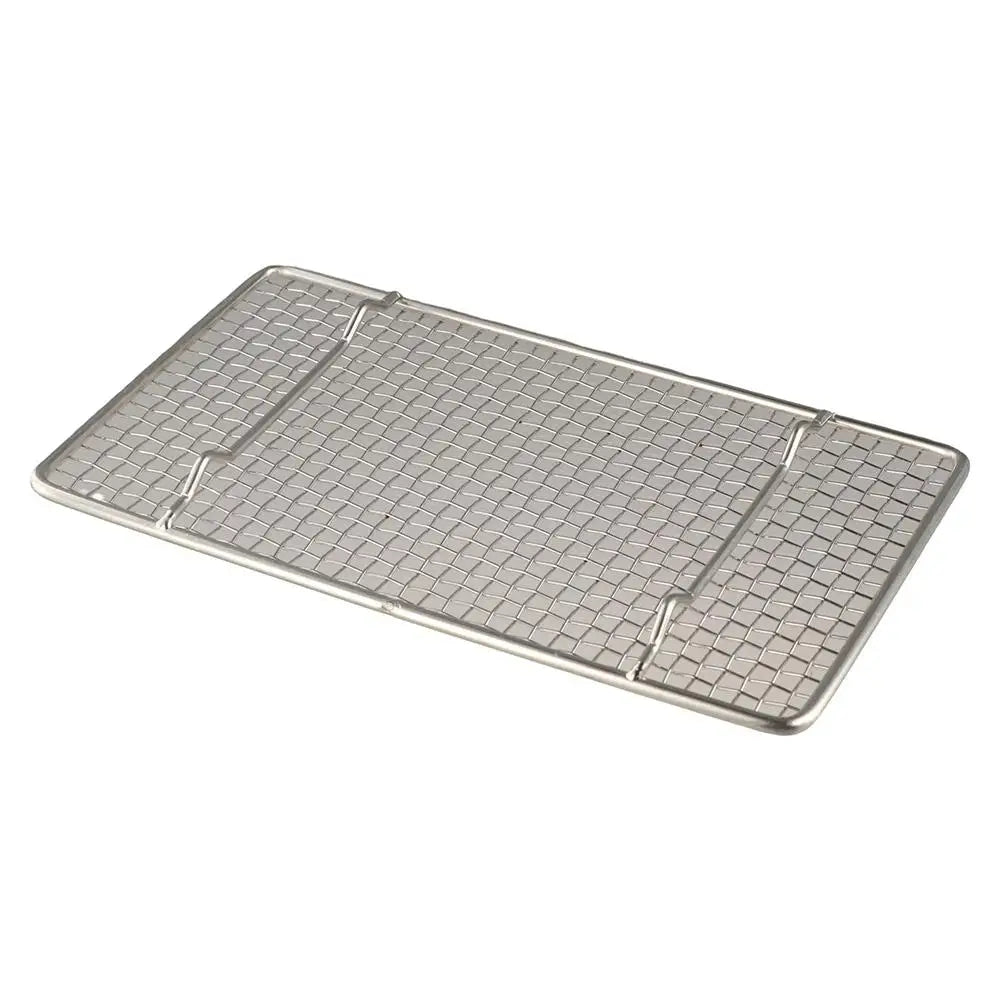 Household Stainless Steel Tempura Frying Net Semi -circular/Round Japanese Style Barbecue Net Durable Drying Net Fried Food Oasis Select