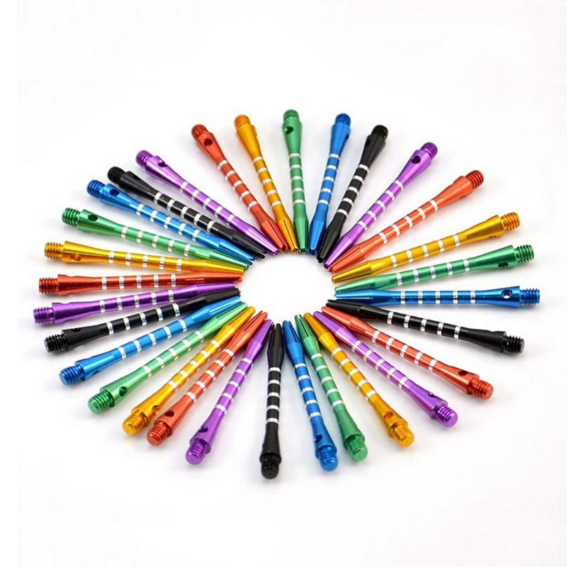 6Pcs Aluminum Throwing Darts 53mm Short Five-line Metal Darts Rod Thread Darts Darts Accessories Indoor Darts Sport Oasis Select
