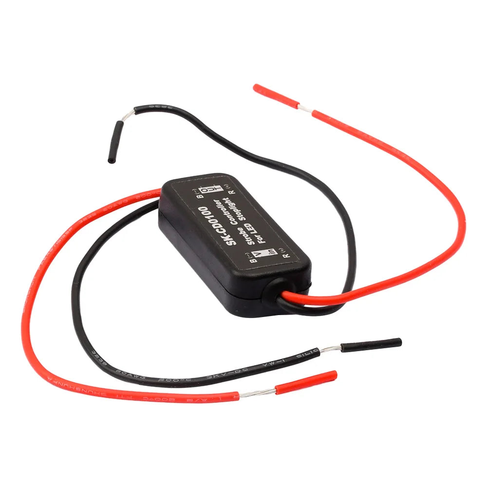 Flash Strobe Controller Flasher Module for LED Brake Light Tail Stop Light 12-24V SK-CD0102 SK-CD0101 SK-CD0100 Oasis Select
