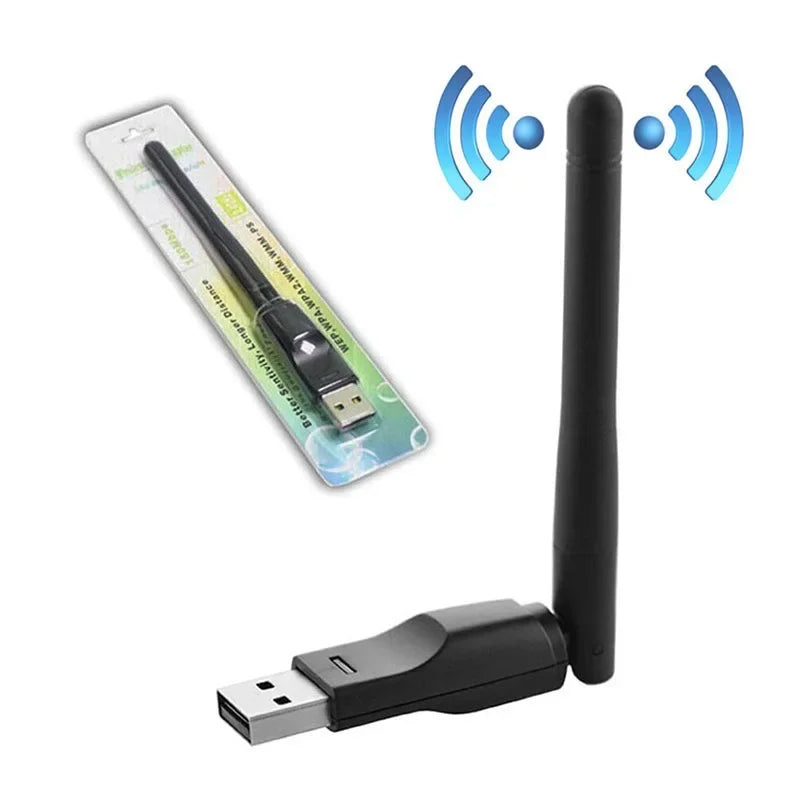 WiFi 6 USB Adapter AX286 Network Card Dongle 2.4GHz 802.11AX Antenna Signal Reception for Laptop Windows 10/11 Driver-Free Oasis Select T8188