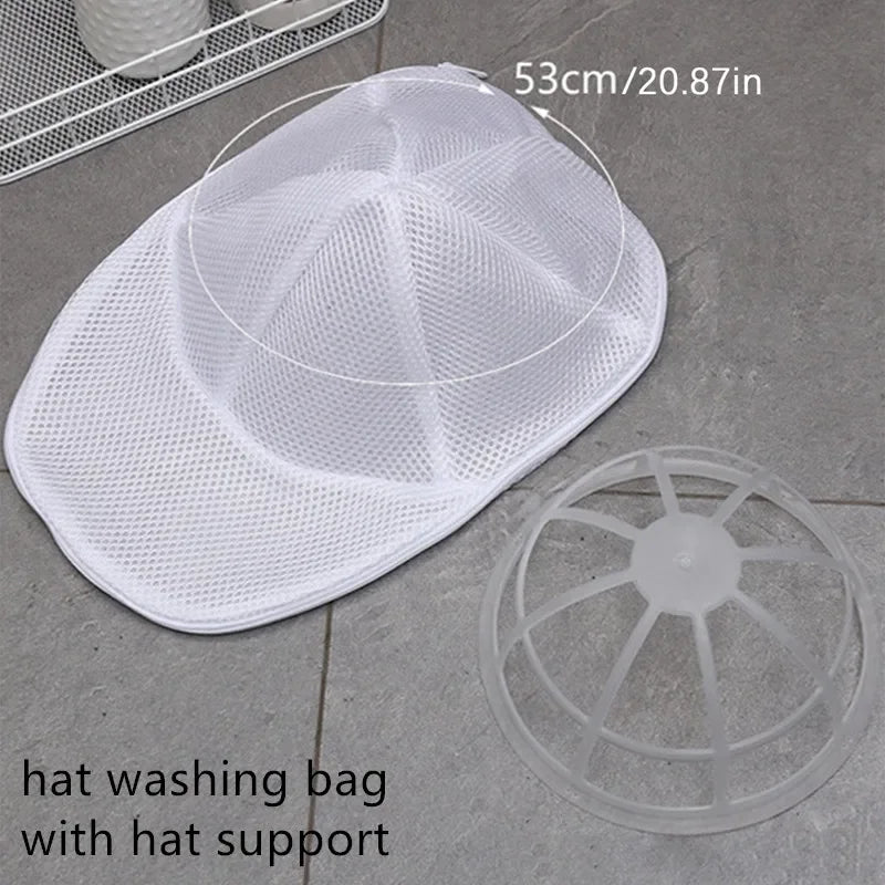Hat Wash Protector Bag – Anti-Deformation Mesh Laundry Bag Mesh Laundry Bag Oasis Select with hat support M