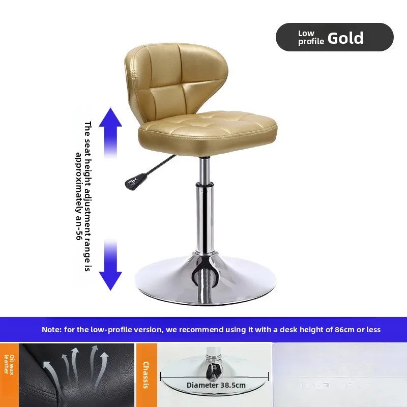 Bar chair stool computer chair rotating lift backrest high stool beauty stool checkout page swivel chair furniture Oasis Select 8
