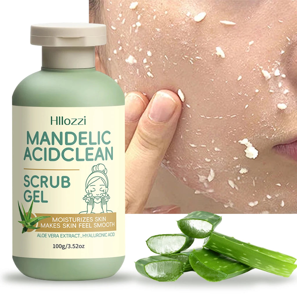 Amandin Acid Cleansing Gel Exfoliating Gel Gently Cleanses and Purifies the Skin Cleanses Pores Facial Care Oasis Select