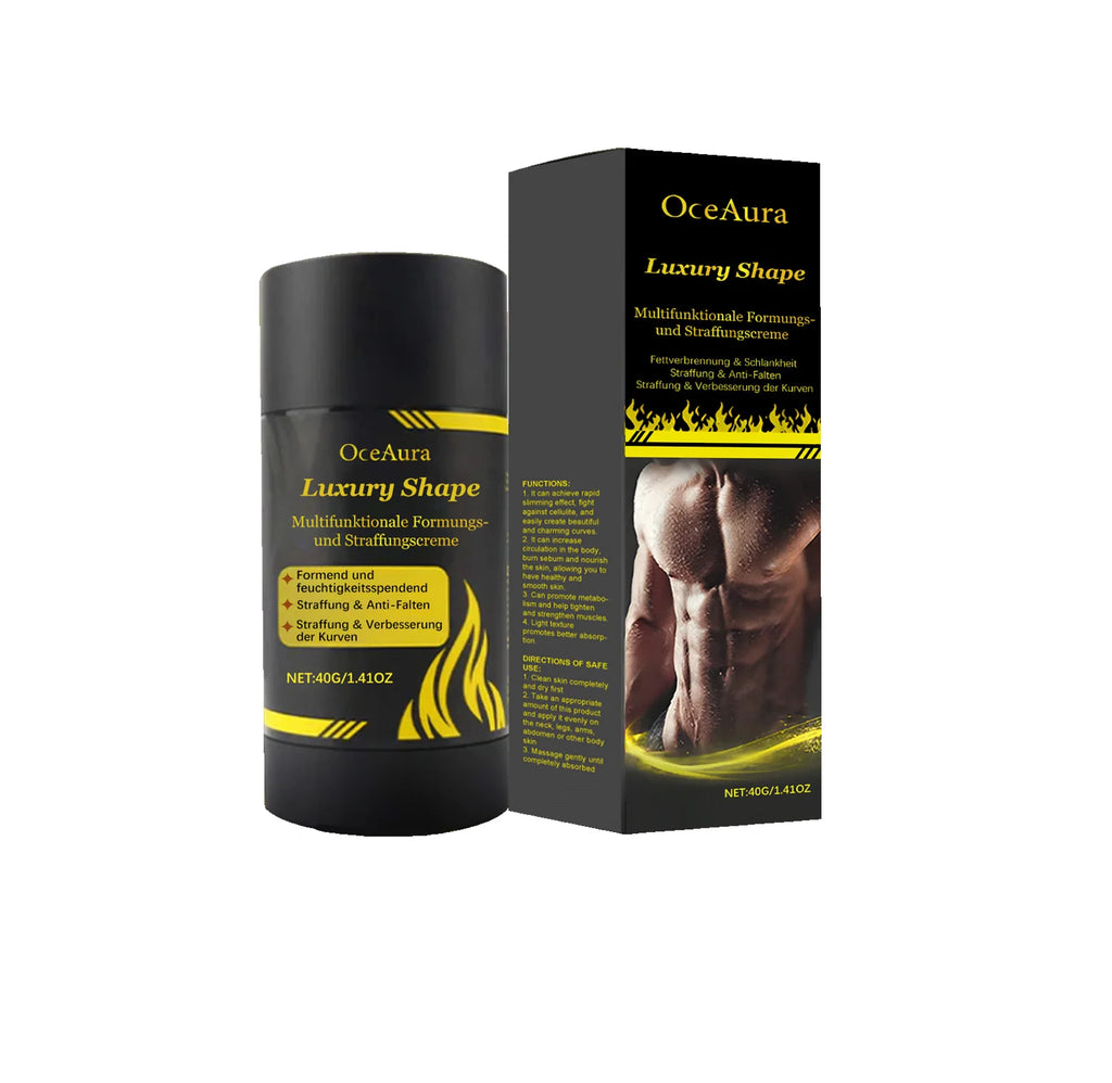 Firming Cream for Men Shaping Fat Burning Reduce Cellulite Improve Sagging Skin Enhancer Abdominal Muscle Tightening Cream Stick Oasis Select