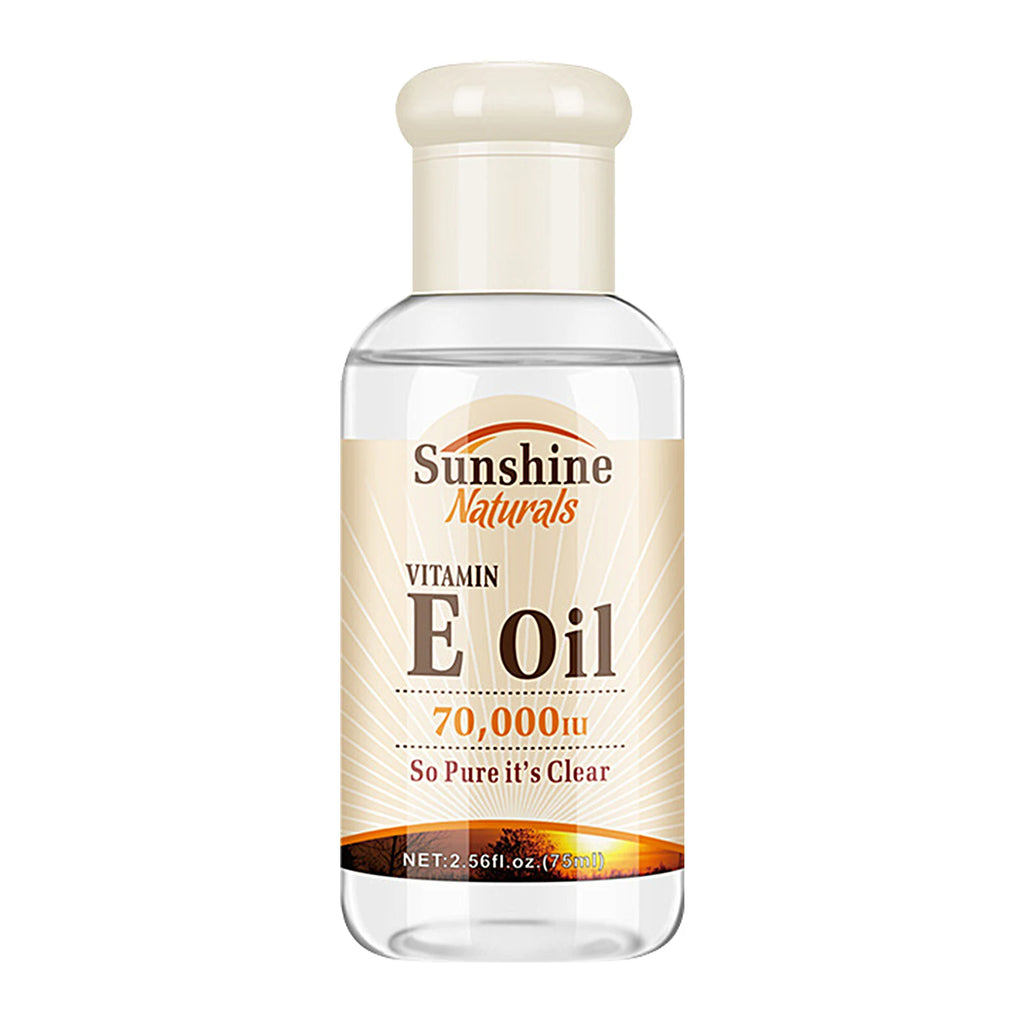 75ml Vitamin E Oil Face Serum Oil Shrink Pores Anti Wrinkle Aging Freckle Anti-wrinkle Lightens Dark Spots Repair Face Skin Care Oasis Select