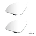 2pcs Car Mirror Wide Angle Car Blind Spot Mirrors 360° Adjustable Auxiliary Rearview Mirrors HD Frameless Small Round Mirror Oasis Select 2PCs White