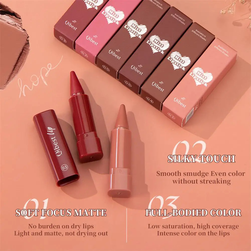 Twist-Up Matte Lip Liner Crayon – Waterproof, Long-Lasting Lip Liner Crayon Oasis Select