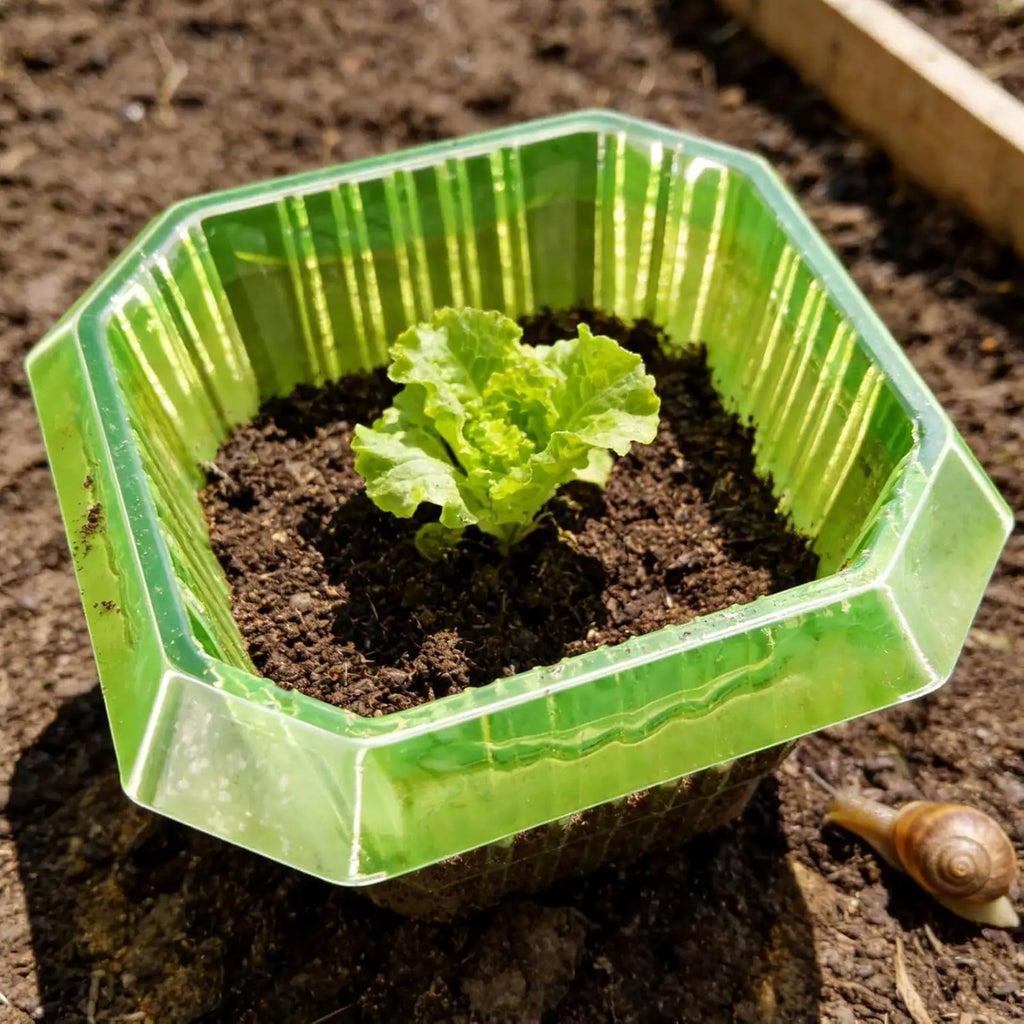 20Pcs Garden Plant Cloches Plant Garden Protective Cover Protected From Insects and Frost Weather Garden Tool for Lawn Care Oasis Select