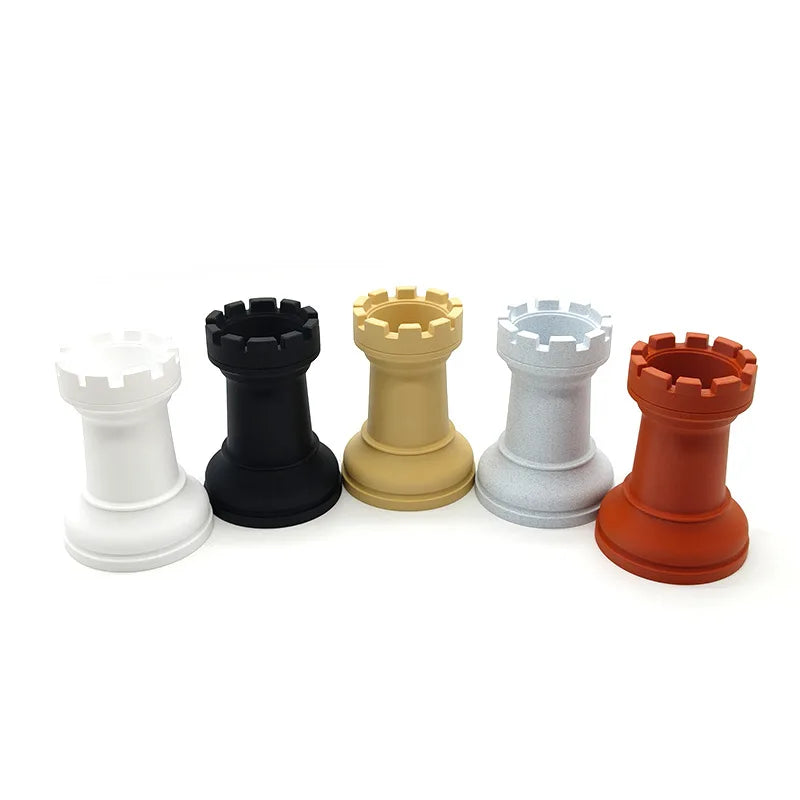 1pc Chess-Themed Pen Holder & Cosmetic Organizer - Portable Capacity Desk Storage Suitable for Home Office School,Back-to-School Oasis Select