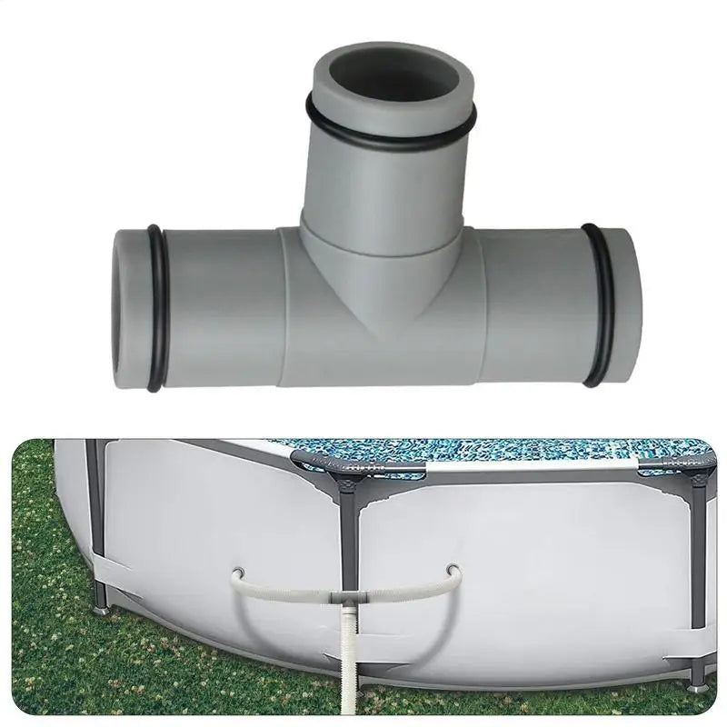 Pool Accessories Swimming Pool Straight Joint Repair Parts T Joint For Water Hose 32MM 1.25in Hose Replacement Adapter Oasis Select