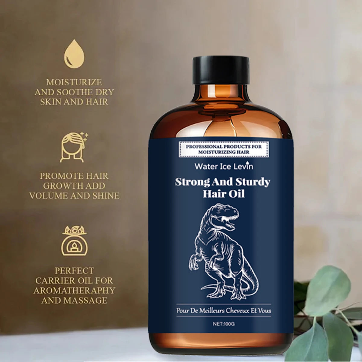 Hair Oil – Hyaluronic Acid, Olive & Coconut for Soft Shiny Hair Hair Treatment Oil Oasis Select