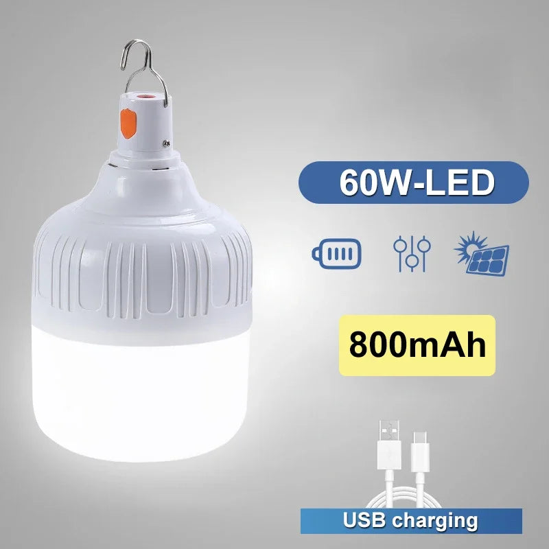 USB Rechargeable LED Camping Lantern – Portable Emergency Light