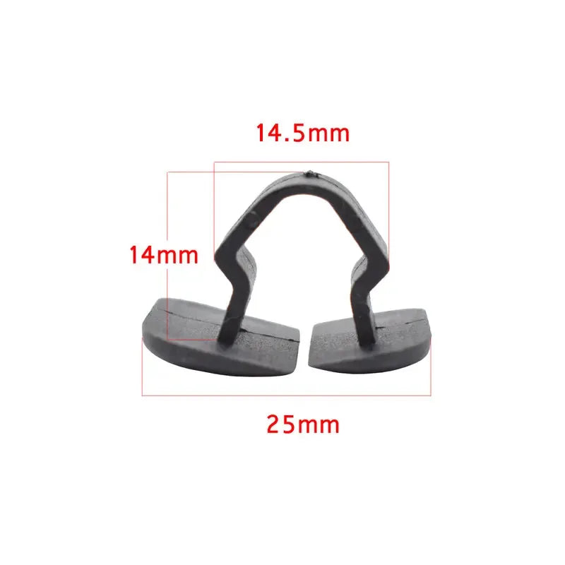 10/30/60pcs Car Bonnet Engine Hood Sound Deadener Insulation Clips For VW Lupo Passat Phaeton Scirocco Tiguan Holding Rivet Oasis Select
