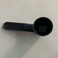 Creative Flling Coffee Scoop Funnel Plastic Reusable Sliding Scoop Funnel 2 in 1 Sliding Design Measuring Spoon Kitchen Gadgets Oasis Select Black