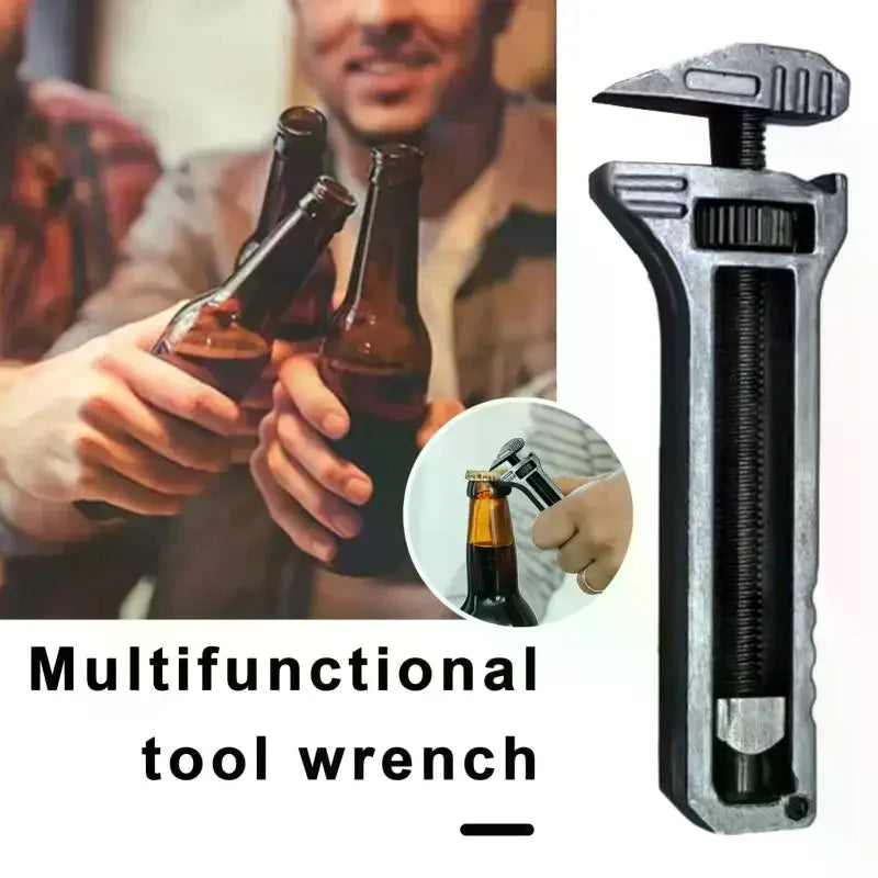 New Mini Wrench Pocket Portable Multitool Tools For Outdoor Camping Compact Titanium Alloy Bottle Opener Outdoor Small Tools Oasis Select