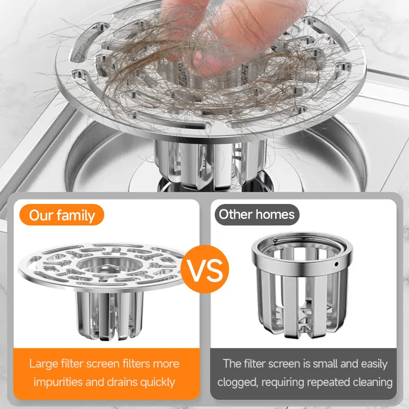 Magnetic Self-Closing Odor and Insect Proof Floor Drain Core Deodorant Anti-Odor No Smell Bathroom Toilet Sewer Shower Drain Oasis Select
