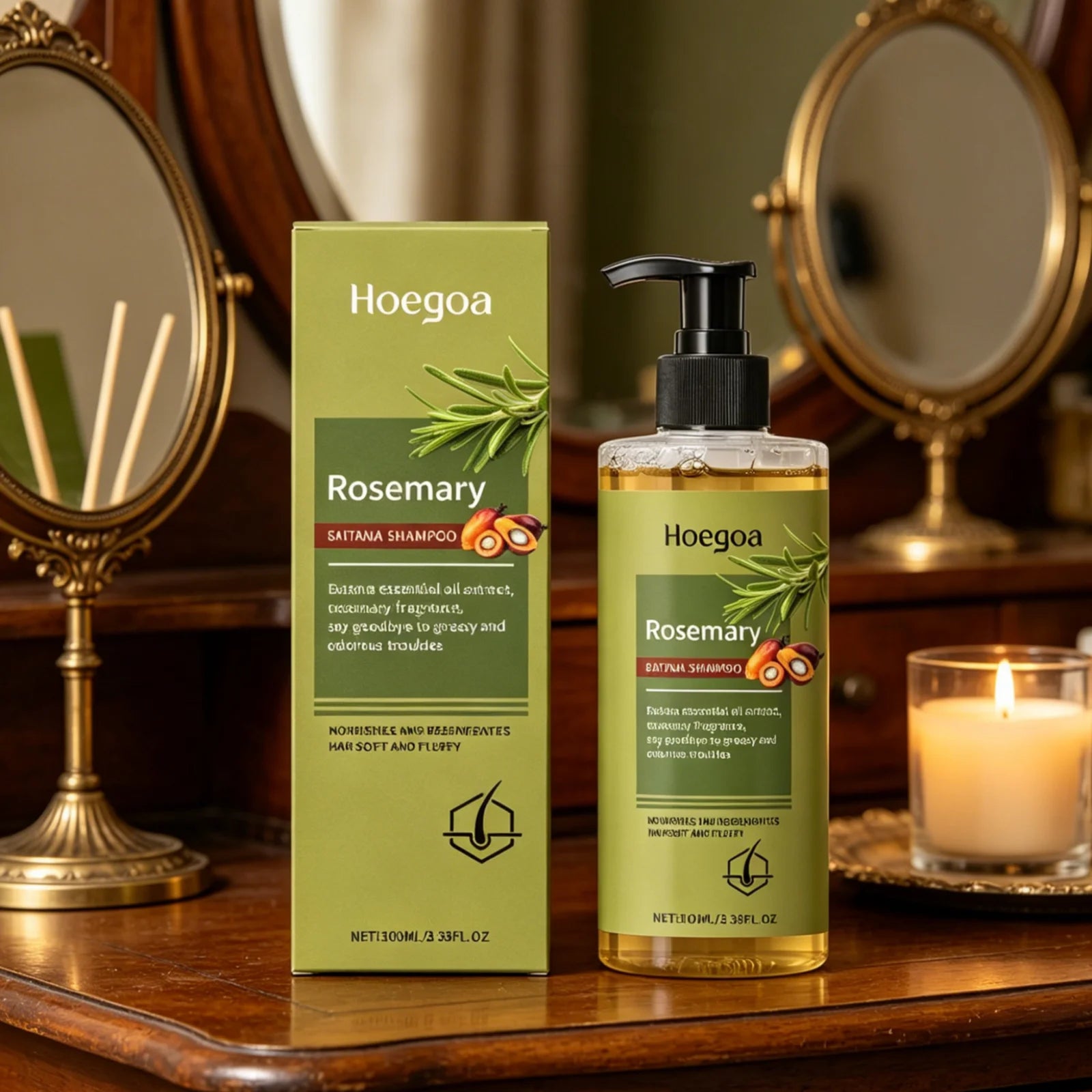 Hoegoa Anti-Dandruff Shampoo Deep Cleansing Scalp Care 100ml Anti-Dandruff Shampoo Oasis Select