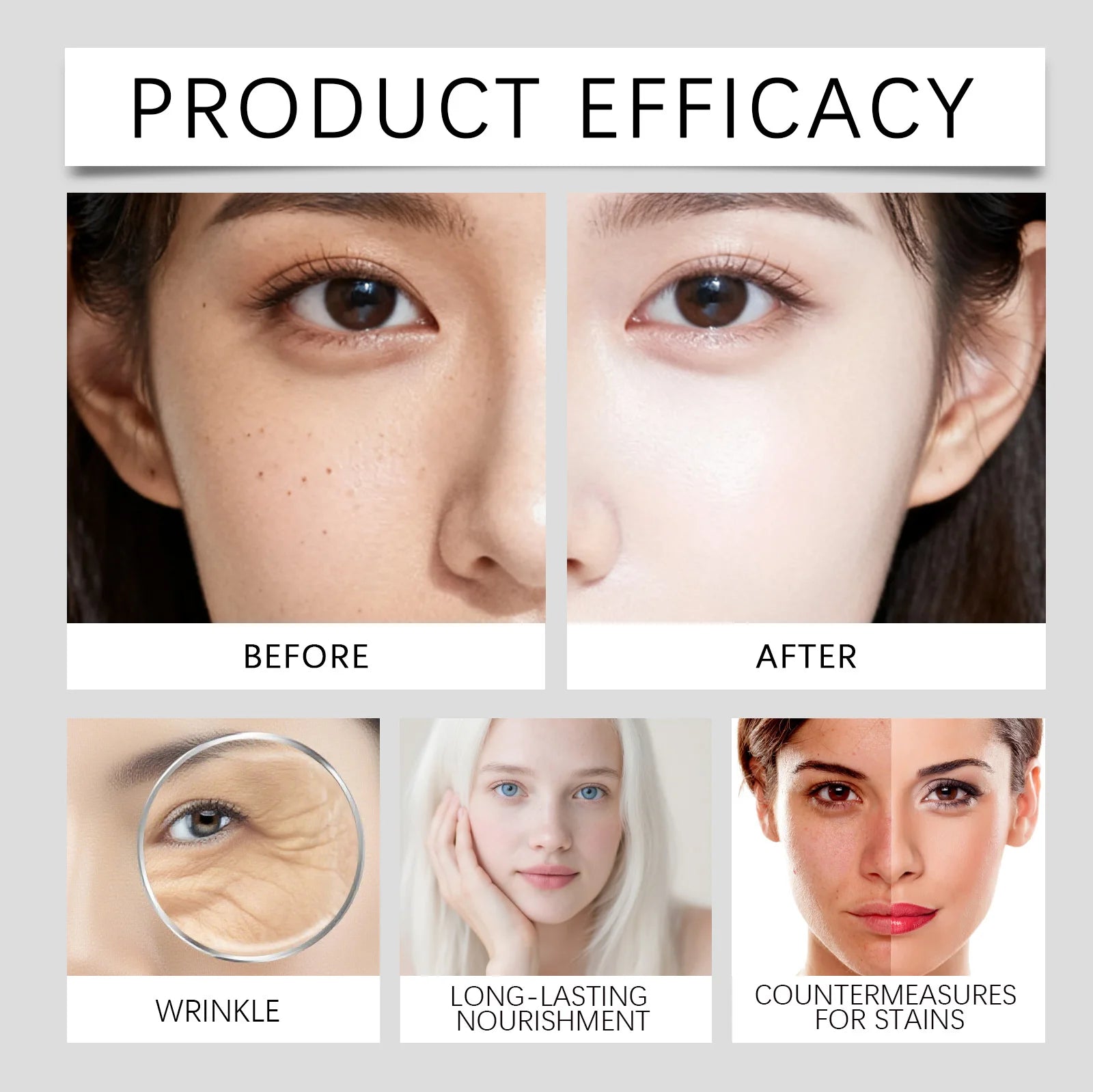 Vitamin C Facial Essence Firming Tightening Face Pore Nourish Dark Spot Remover Repair Pore Shrinking Face Daily Skin Care 30ml Oasis Select