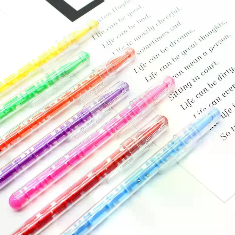 2Pcs Fun Puzzle Game Pen Maze Ballpoint Pen Creative Stationery Stress Relief Writing Tool Unique Gift Oasis Select