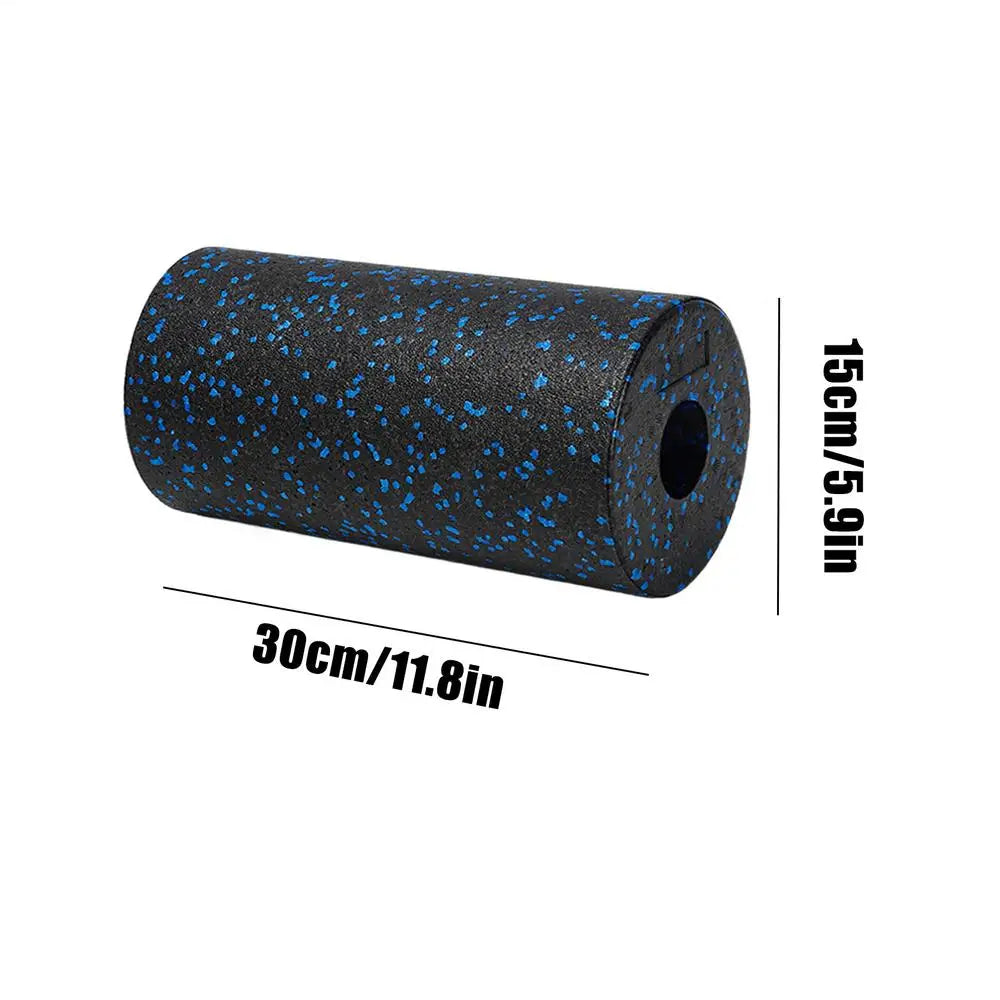 Massage Foam Roller for Muscle Massage Relaxation Body Slimming Yoga Column Fitness Equipments For Yoga Physical Activities Oasis Select black blue