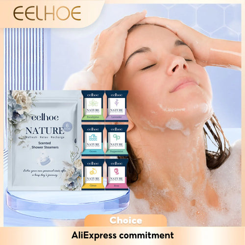 Aromatherapy Shower Steamers Sleep Aid Relaxing Relieve Stress Fatigue Shower Tablets Spa Bathbombs Natural Scent Spa Relaxation Oasis Select