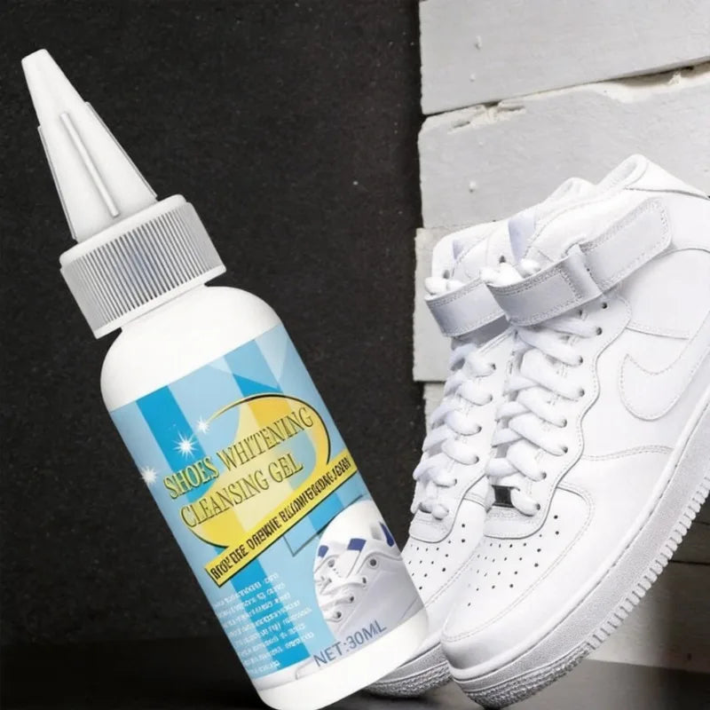 All-Purpose Cleansing Cream Stains Remover White Shoes Cleaning Cream Shoes Whitening with Wipe Sponge for Shoes Sneakers Oasis Select