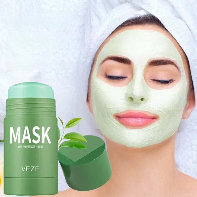 Green Tea Mud Mask Stick – Cleanses, Hydrates & Controls Oil