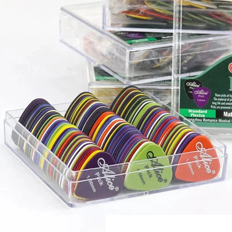 10/50/90Pcs Guitar Picks Acoustic Electric Bass Plectrum Mediator Guitar Accessories Thickness 0.58 - 1.5 mm Oasis Select