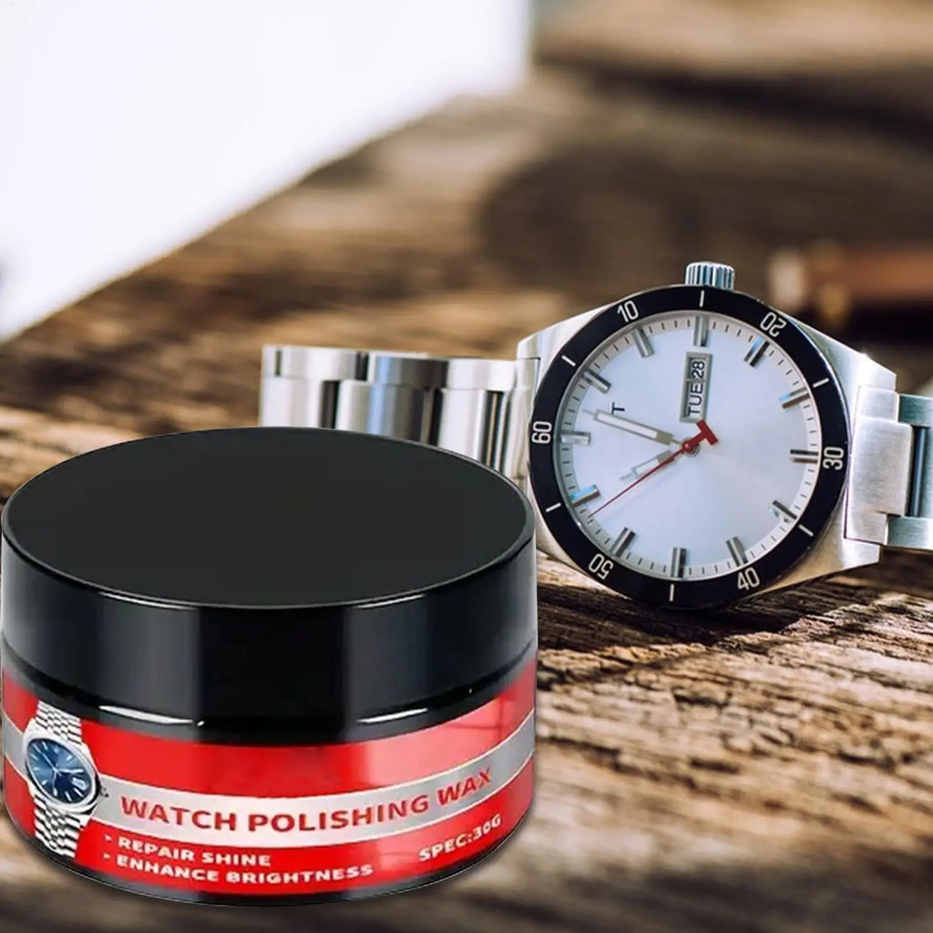 Watch Crystal Polishing Kit Scratch Removal with Sponge Strap and Screen Scratch Repair for Restores Gloss Glass Brass Stainless Oasis Select