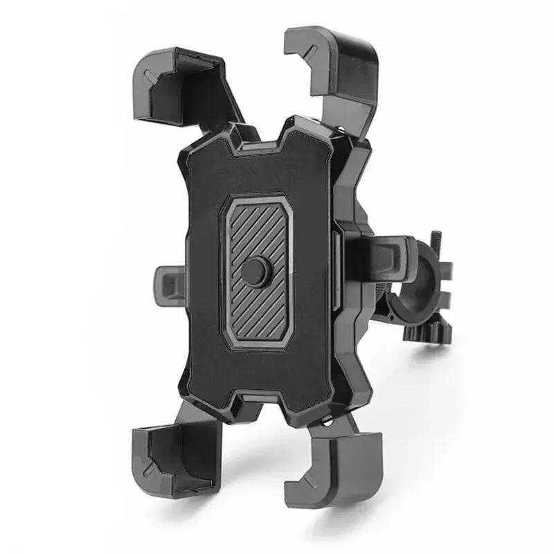 Hot 360°Rotatable Electric Bicycle Phone Holder for IPhone Xiaomi Riding MTB Bike Moto Motorcycle Stand Bracket Non-slip Cycling Oasis Select black