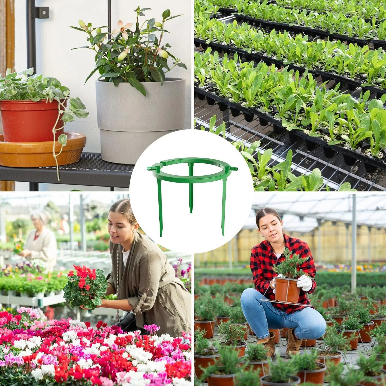 Hydro Halo Plant Drip Irrigation Watering Ring – 5" & 9"