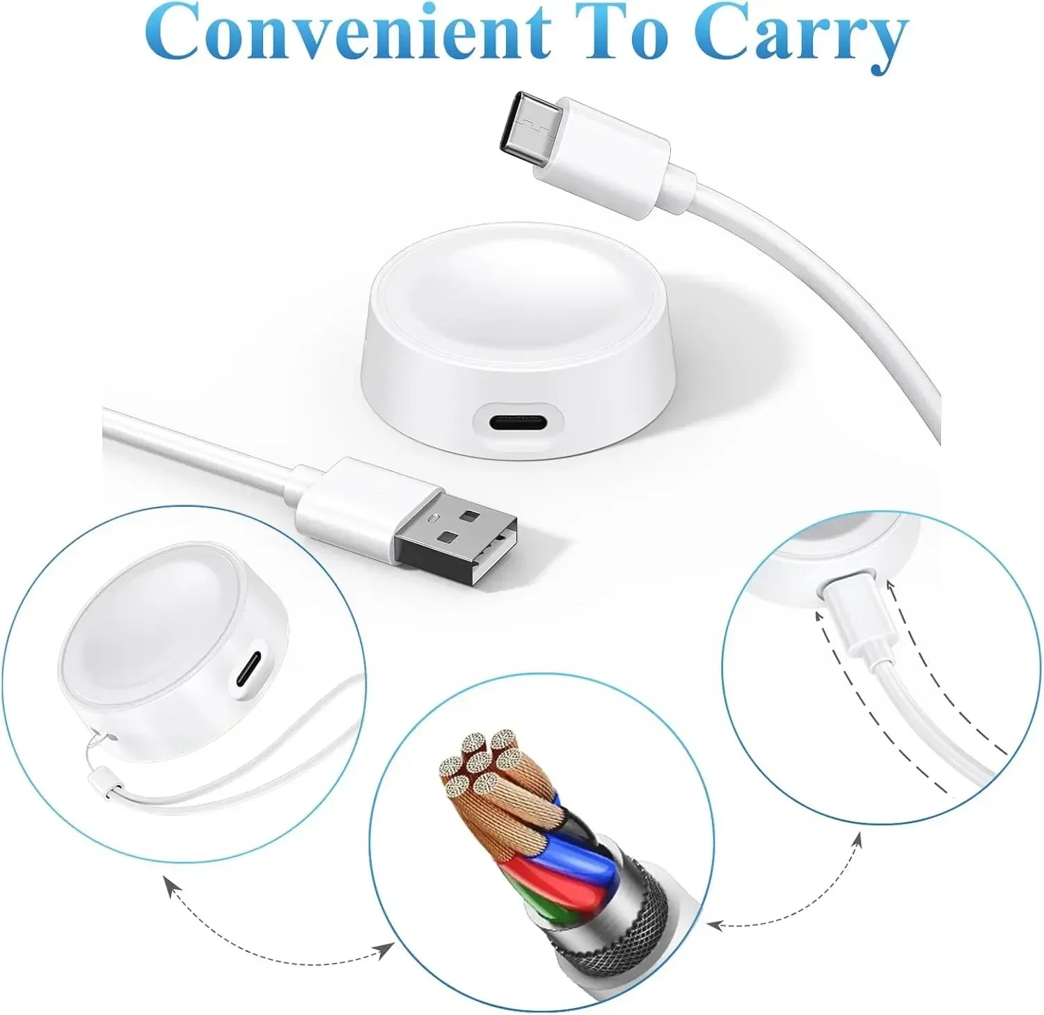 Samsung Galaxy Watch Wireless Magnetic Charger Type-C Dock Smartwatch Charger Dock Oasis Select